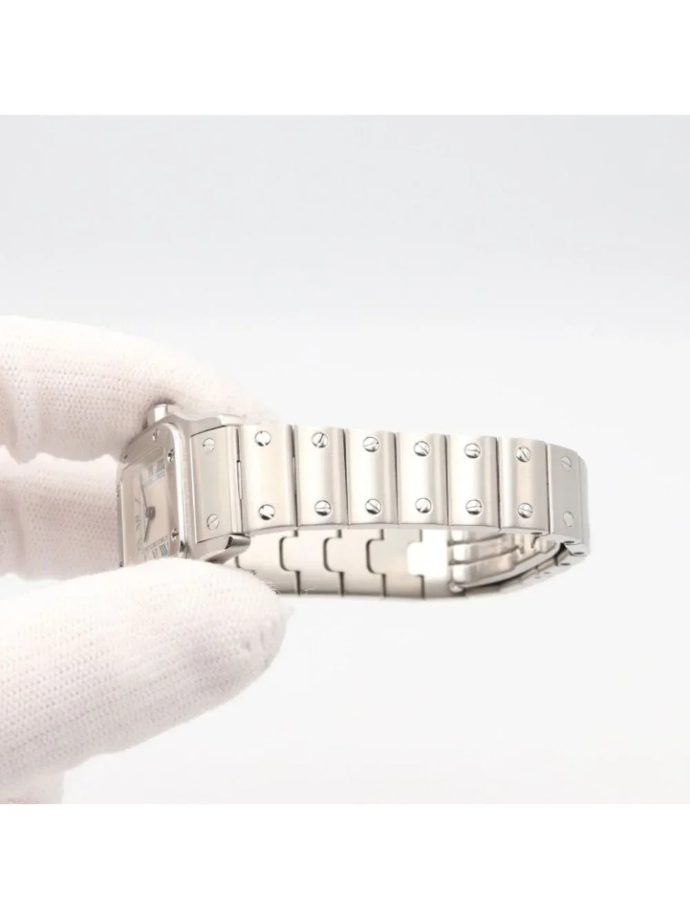 Cartier Watch Santos Galbee SM Silver Stainless Steel